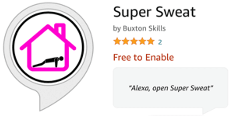 Voice Skills Design: Super Sweat and Locate Saltby — image 1 of 4